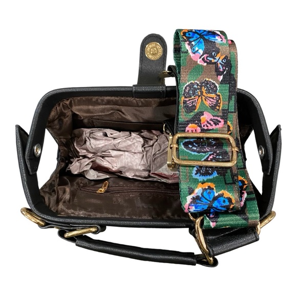 Elephant Embroidered Cross Body Bag- New! - Picture 5 of 5